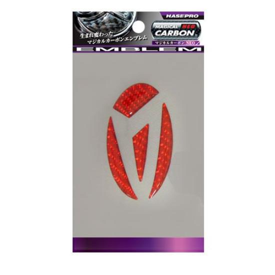 

HASEPRO Magical Carbon NEO Front Emblem for Daihatsu Copen NED5R (Red)
