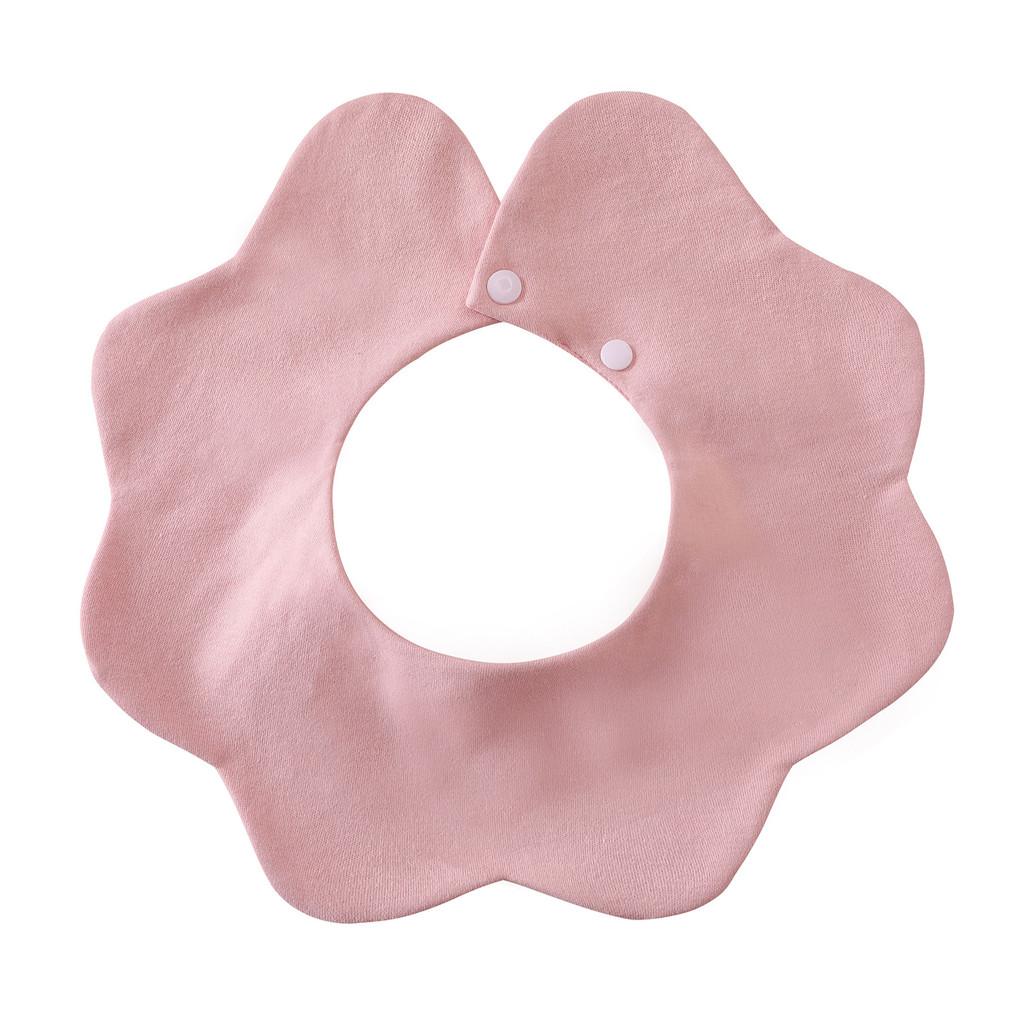 100% Cotton Baby Drool Bibs Soft Cloud 360° Wave Design Comfortable Drool Bandana for Infants Newborns