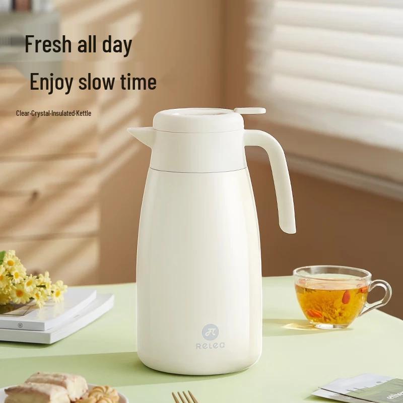 RELEA 2L Stainless Steel Insulated Thermos Pot