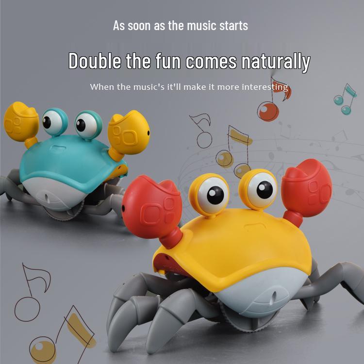 Crab-Induced Climbing Electric Toy for 1–2 Year Olds: Engaging Educational Fun for Boys and Girls.