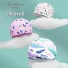 Unisex Silicone Waterproof Swimming Cap for Long Hair