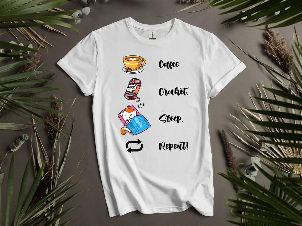 

Кофе Крючок Сон Повтор Винтаж Футболка с капюшоном Мужская Женская Унисекс AD117 XL