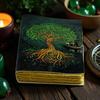 Tree of Life Leather Grimoire:  Book of Shadows