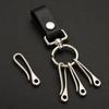 Retro Bronze Keychain Horseshoe Style Hook Buckles Portable Belt Clip  Luggage Accessories