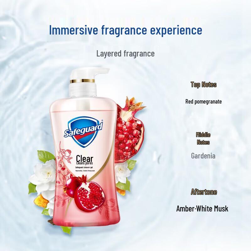Safeguard Soap & Pomegranate Shower Gel Set