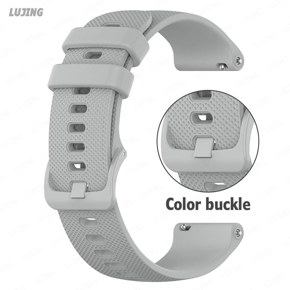 

Ремешок для часов 18, 20, 22 мм, силиконовый ремешок для часов Garmin Huawei Watch GT4 41 мм/GT3 Pro 43 мм/GT3 42 мм, умные часы, женские ремешки для девочек, браслет, часы samsung 6 Universal 22mm width серый