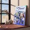 Anime P-project S-sekai Movie Sticky Posters Retro Kraft Paper Sticker DIY Room Bar Cafe Aesthetic Art Wall Painting