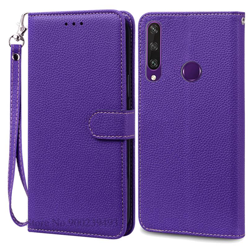 Pro pouzdro Huawei Y6P Kožené peněženkové vyklápěcí pouzdro Pro pouzdro Huawei Y6p MED-LX9N Měkký plný kryt Coque Fundas pro pouzdro Huawei Y6P