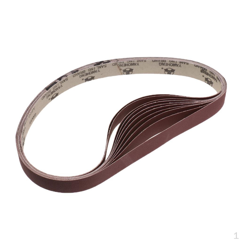 Schleifbänder 25x762mm Körnung 10er-Pack