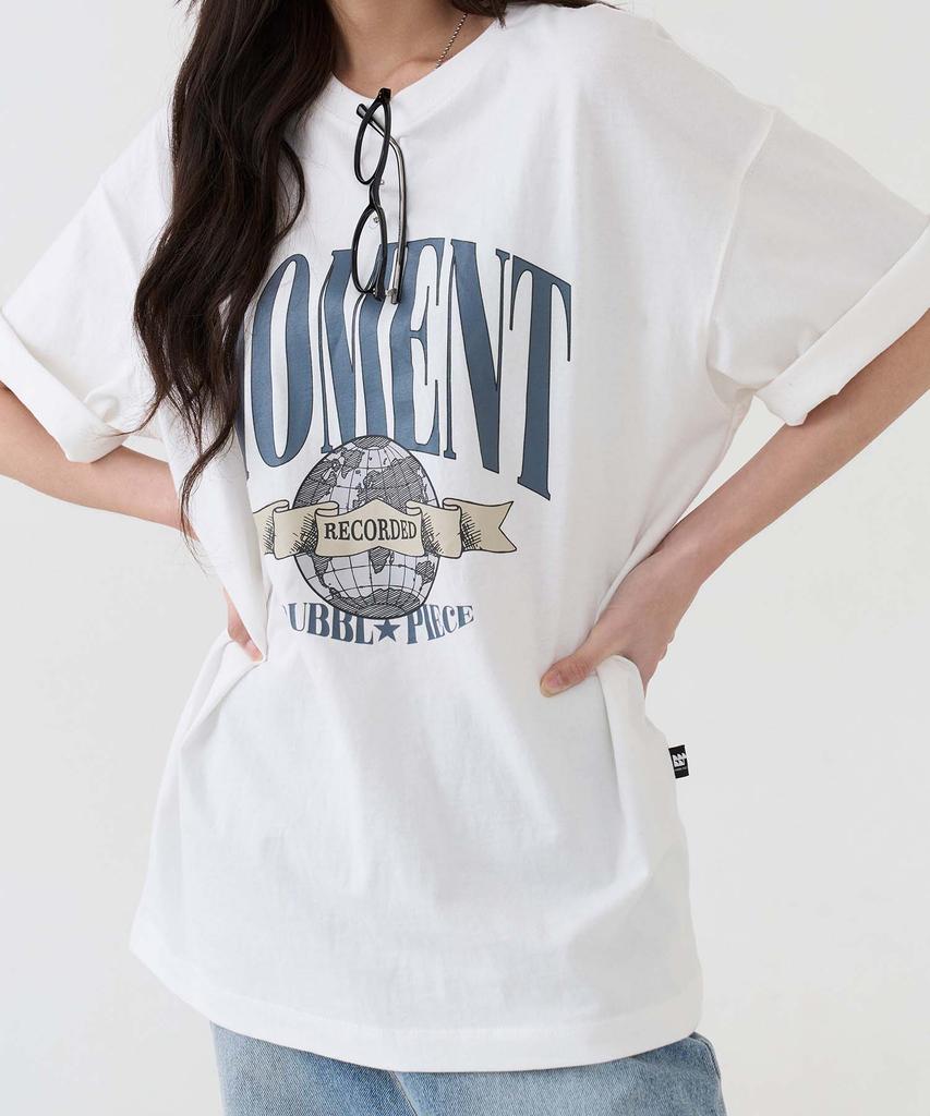 Beobeulpiseu [Unisex] Moment Pigment T-Shirt_White