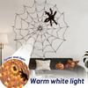 Spider -Web Lights Halloween Decorative Lights LED Atmosphere Decoration