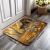 VIKAMA Cute Hedgehog Foraging Carpet Doormat Waterproof Floor Mat Welcome Mat Rug For Bedroom Carpet For Live Room Home Dec
