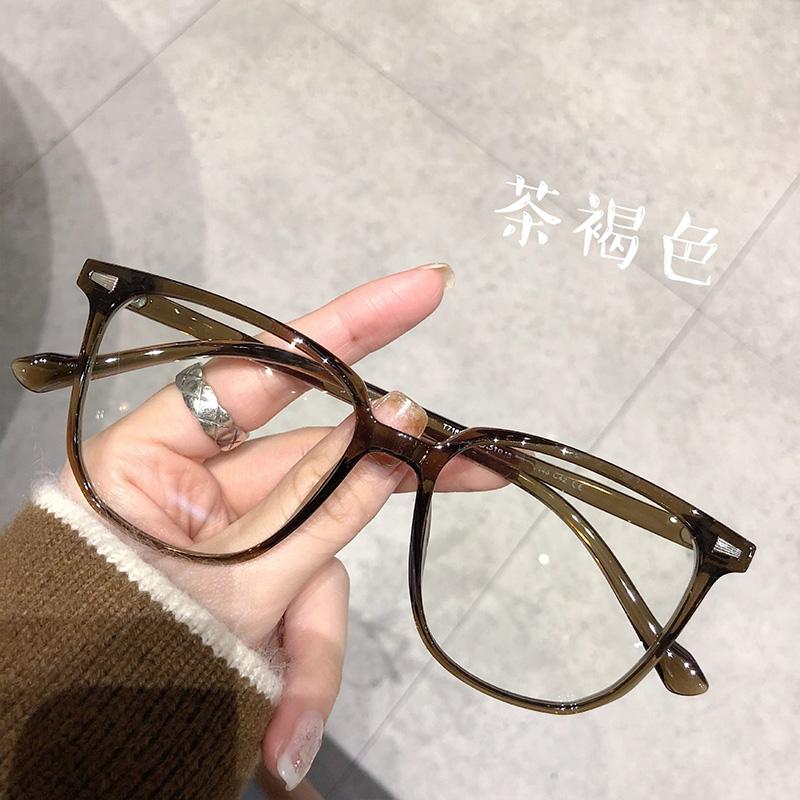 Blue Light Blocking Glasses Women Men High Quality Square Decoration Eyewear Daily Leisure Female Male Fashion Glasses