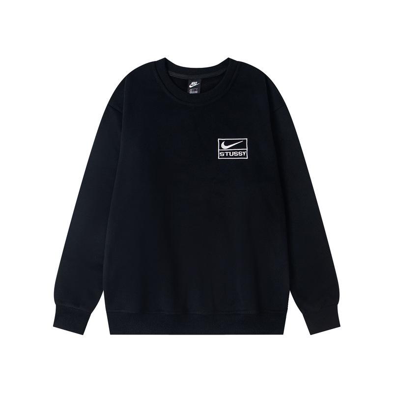 Trendy New Arrival: Unisex College Style Loose Hoodie with Embroidered Letter Logo