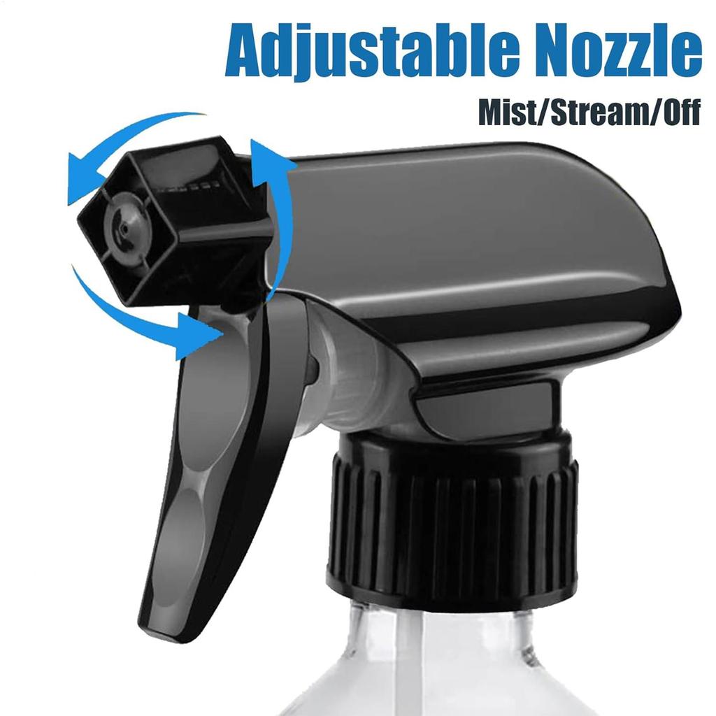 Empty Plastic Spray Bottles 300ml Large Capacity Spray Bottle Sprayer Adjustable Household Sprayer Water Mister Cleaning Tool