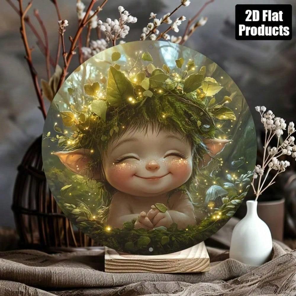 Vintage Metal Wall Art Fairy Lights Home Decor Sign For Bedroom Living Room