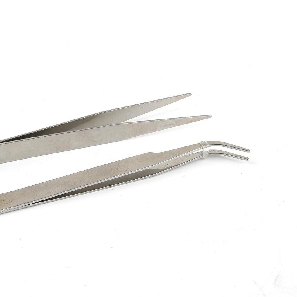 Tweezer Anti-static Clamps for Dried Flowers,Electric, Electronics, Lab , Home, Shop, and Students Projects.