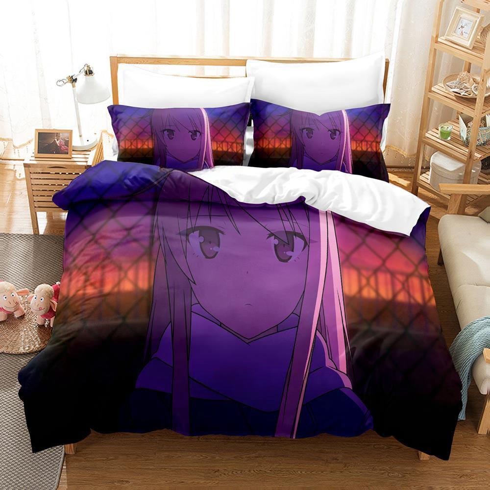 3d Print Anime The Pet Girl of Sakurasou Bedding Set Single Twin Full Queen King Size Bed Set Adult Kid Bedroom Duvet cover Sets