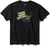 SPALDING SpongeBob Team Bikini Bottoms T-Shirt, Black, Size M (SMT25048S)