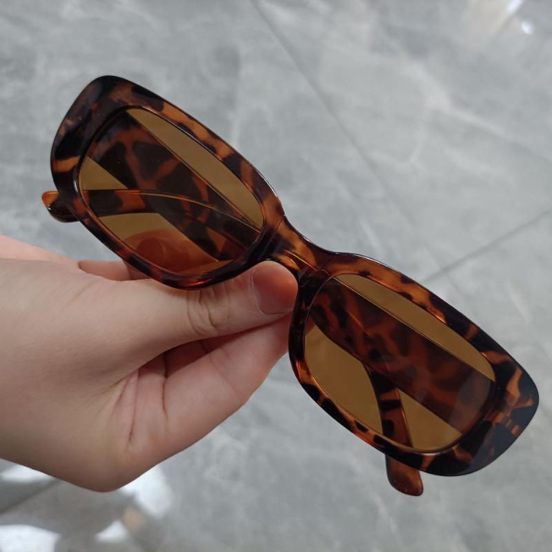 Small Rectangle Sunglasses Women Oval Vintage Brand Square Sun Glasses For Women Shades Female Anti-Glare Eyewear Uv400 Glasses
