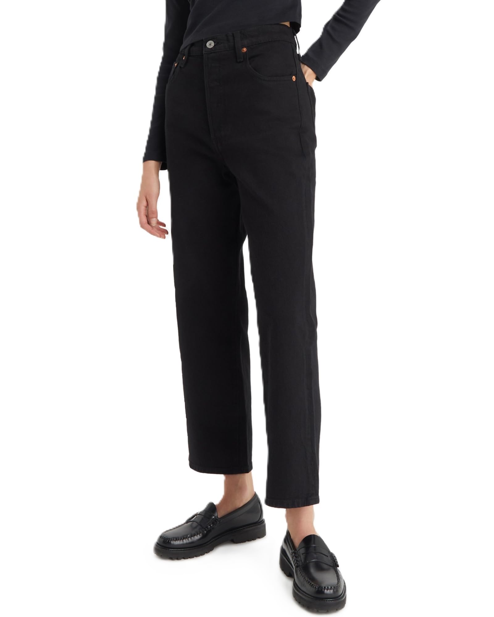 

Levi s RIBCAGE Straight Fit High Rise Jeans Women s 72693-0012 US W23 L27