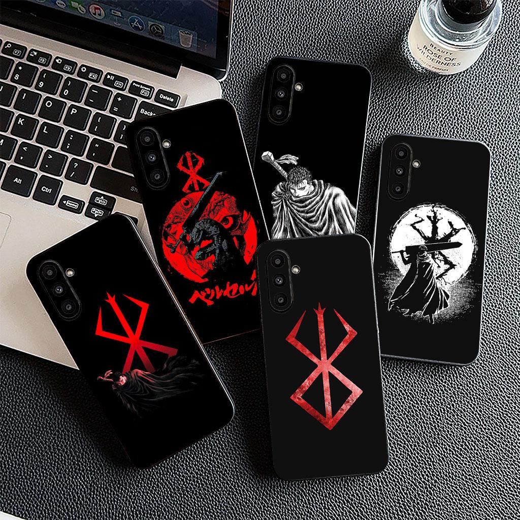 Phone Cover for Samsung Galaxy S22 S21 S20 FE Ultra Plus A07 A17 A15 A16 A25 A57 A37 Soft Silicone Case Berserks Poster Guts