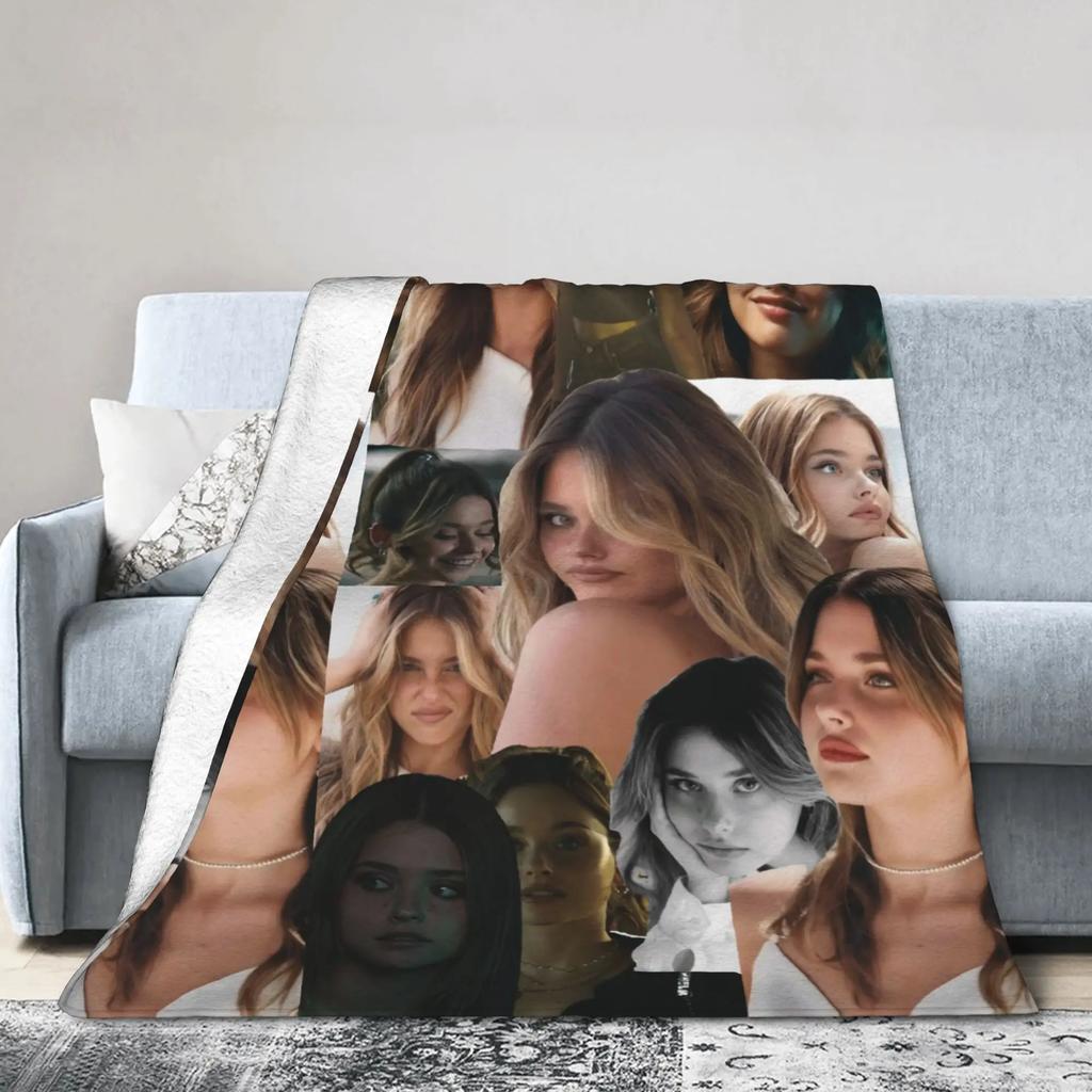 Culpa Mia Collage Nick Plush Blanket for Kids  Soft Flannel Throw for Couch Chair Sofa or Bed  Warm Cozy  HighQuality Design