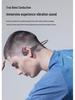 S1 True Bone Conduction Bluetooth Earphones - IPX5 Waterproof, 9h Battery, Ideal for Running & Cycling.