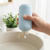 UKCOCO Travel Bottle Refillable Bottle 300ml Squeeze Container Flip Cap Shampoo Body Lotion Travel Business Trip Small Size 2-Pack (Sky Blue)