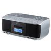 Toshiba CD Boombox, Silver, TY-CDX92(S) with 32GB SD Card, 2-Piece Set