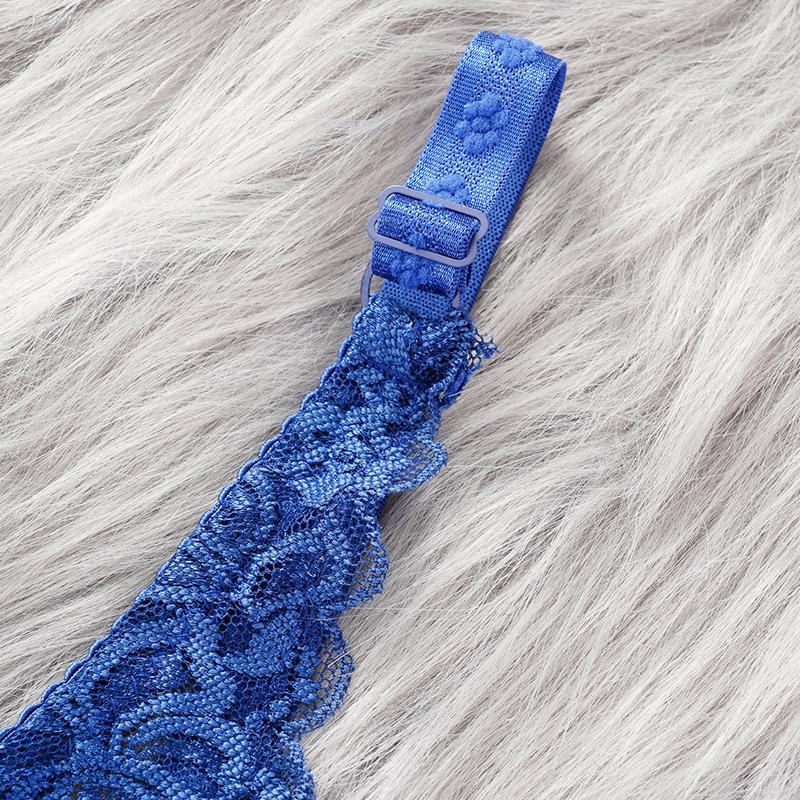 34-40BC Soutien-gorge Transparent à Lacets Intégraux Soutien-gorge Push Up Lingerie Brassière Femme Fine Armature Bralette