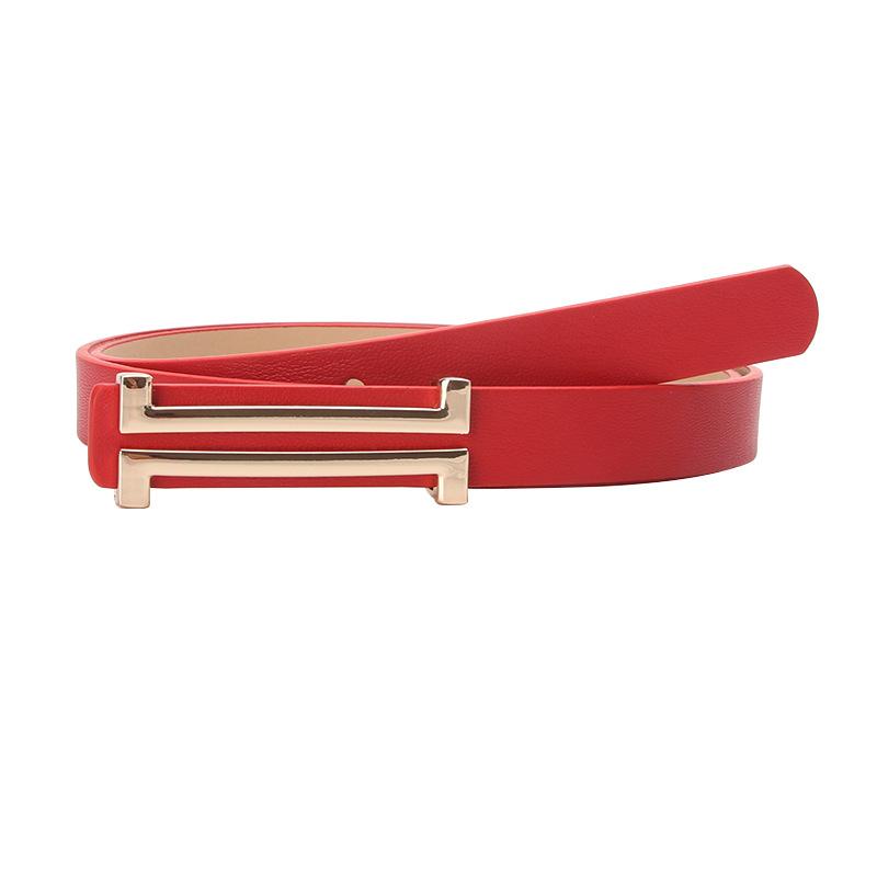 Fashionable Women's Belt Belt Versatile Simple Korean Style Decorative Belt Women's Dress Coat with Belt