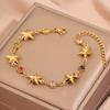 Popular bracelet, titanium steel does not fade, love zircon bracelet, high-end female light luxury niche bracelet, bracelet.