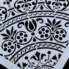 21*29.5 Cm Flower Stencils For Wall Painting Stamp Crafts Diy Scrapbook Album Decorative Embossing Craft Paper Card Template