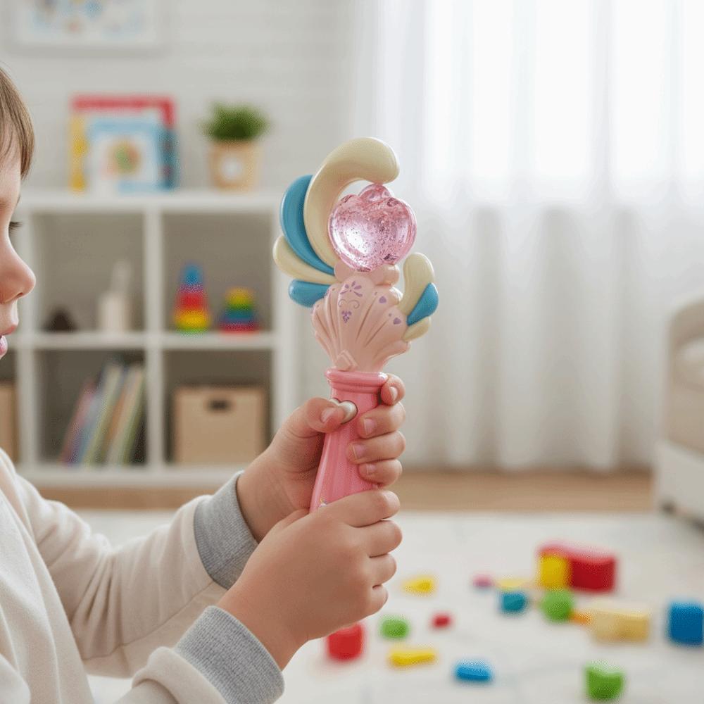 With Light Fairy Wand With Music Glowing Wand Magic Wand Toy Christmas Halloween