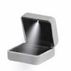 Velvet LED Ring Jewelry Box Solid Color Jewelry Organizer Box  Valentine's Day