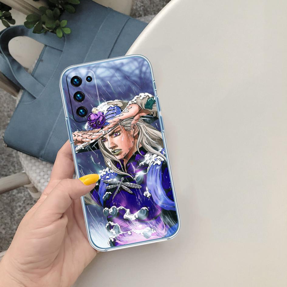 BF74 JoJos Bizarre Adventure Case for Motorola Moto G10 G20 G30 G31 G32 G34 G35 G41 G42 G50 G51 G52 G55 G60 G60S G62 G71 G72 G75