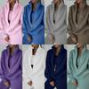 Clothing Women's Sports Suit Street Fleece Casual Fashion Sweater Set