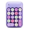 Rechargeable Digital Keyboard Colorful Accounting Keyboard Mini Portable Keypad  Office