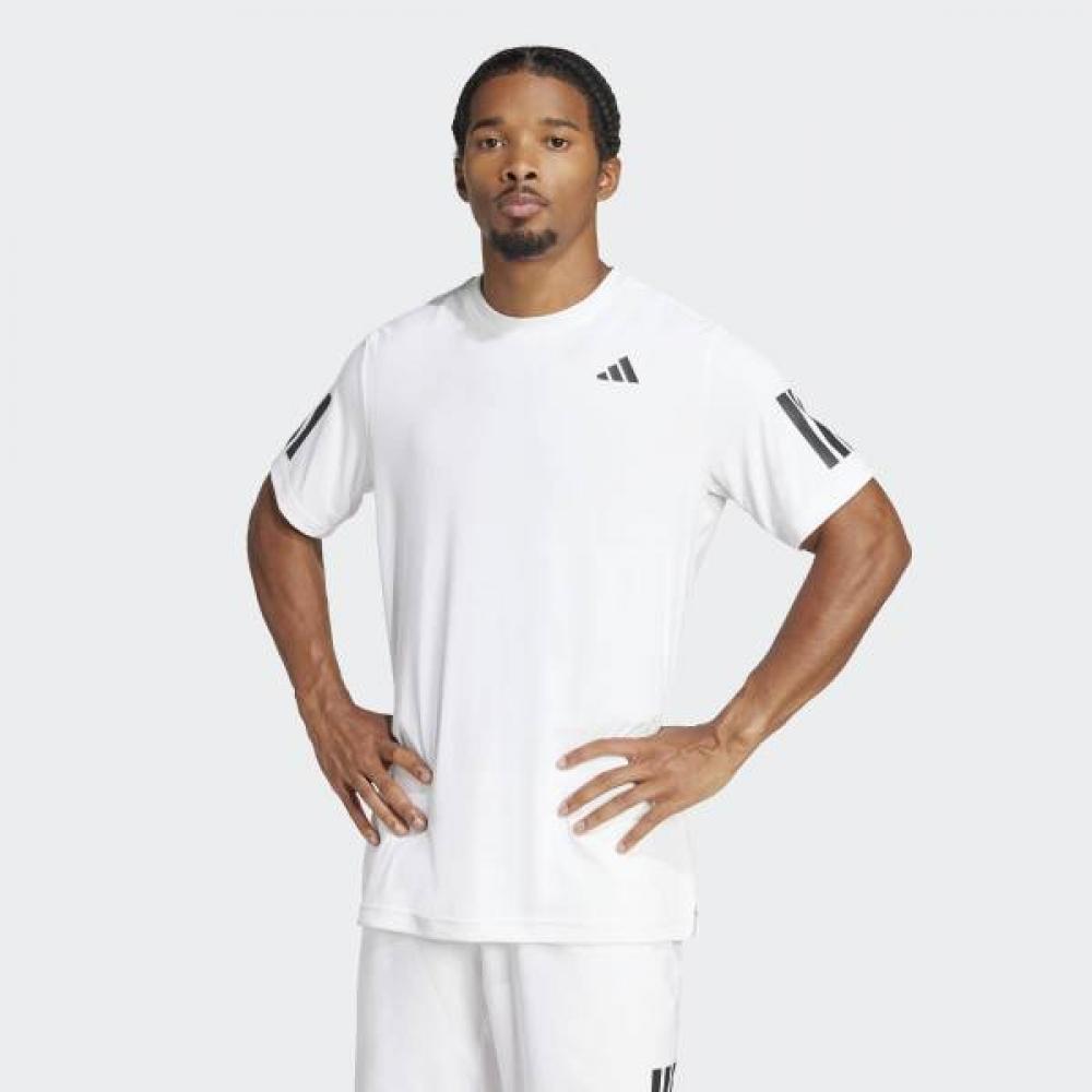 AdidaS Men S T ShirT 3 STripe Club TenniS Climacool AS(90)