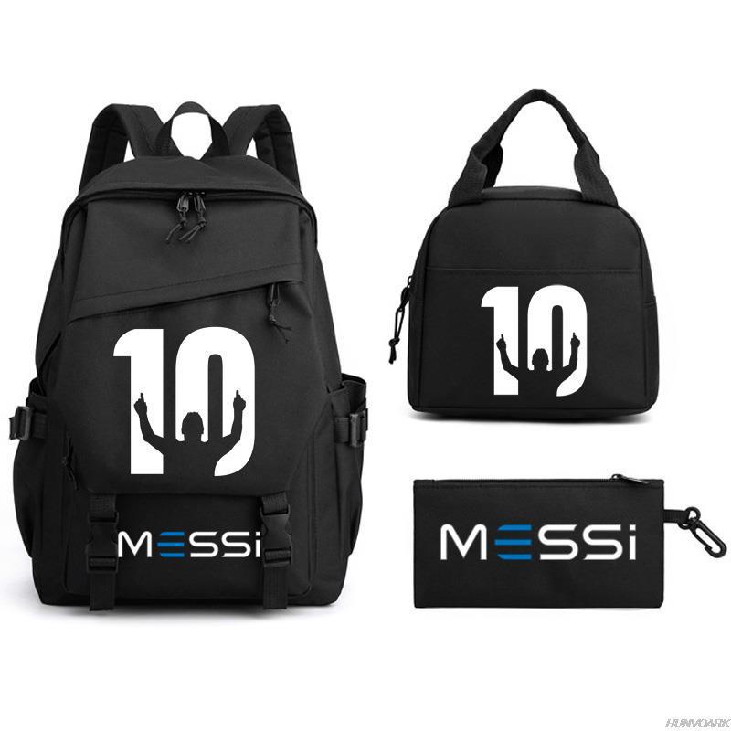 Football Printed Student Backpack Multifunctional Usb Interface Large Capacity Leisure Travel Backpack