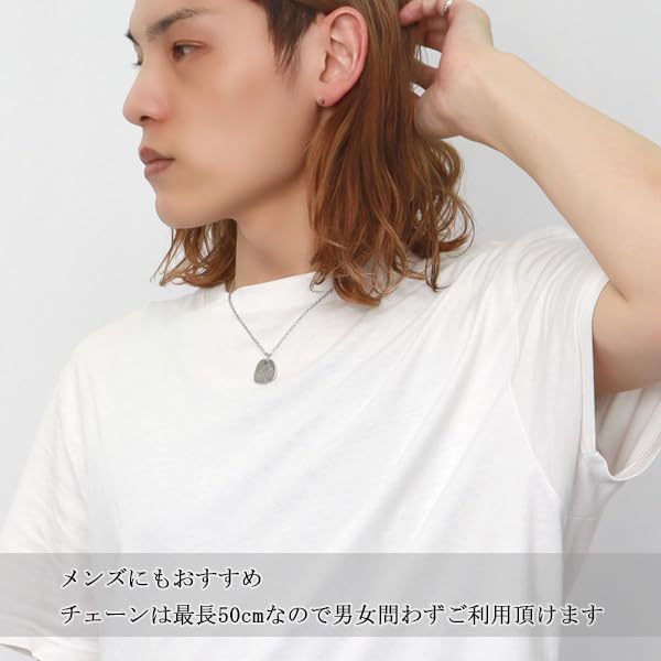 [Shinjuku Gin no Kura] Phiten Collaboration Snoopy Reversible Plate Necklace, Stainless Steel, Women's, 2-Way, Official