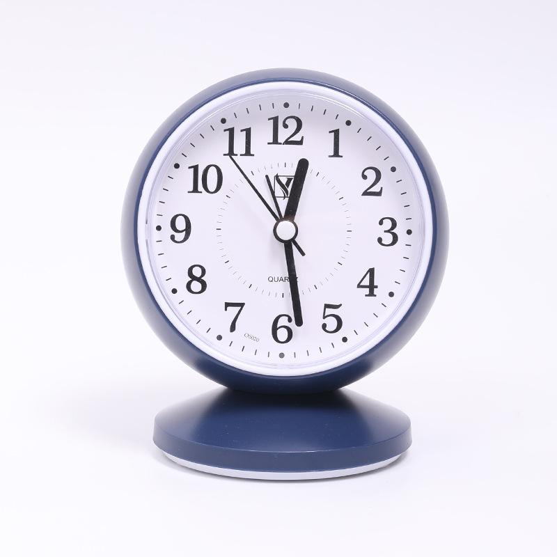 

Модные и креативные настольные часы-будильник для студентов, бесшумные часы, украшение для дома, настольные часы, часы для детской спальни OS020