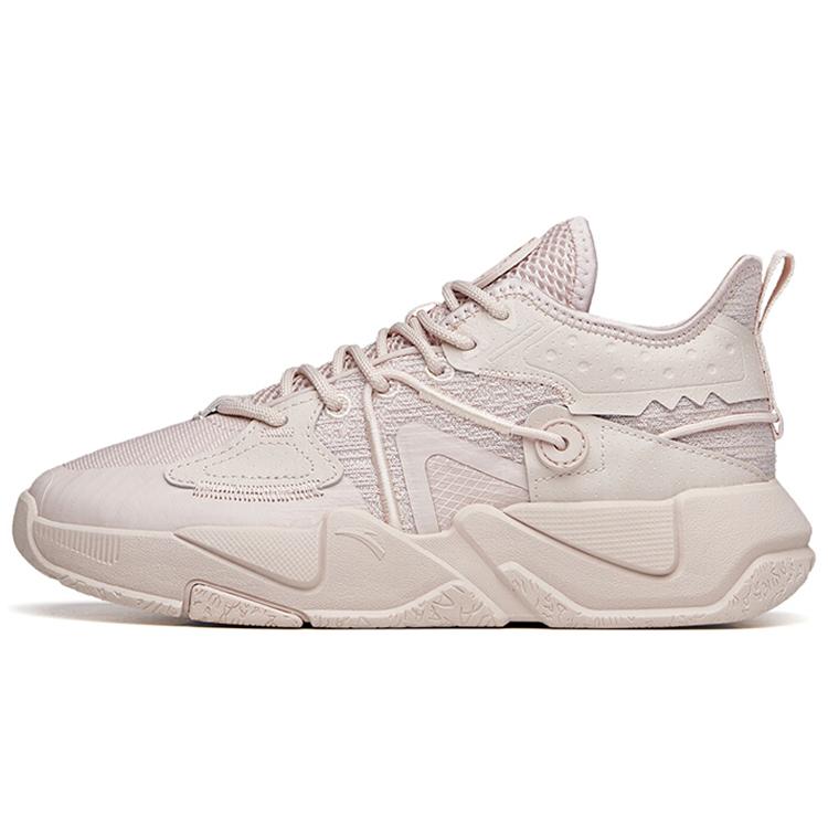 

new Anta Life Collection Low Top Skateboard Shoes Women s Lotus Gray 36