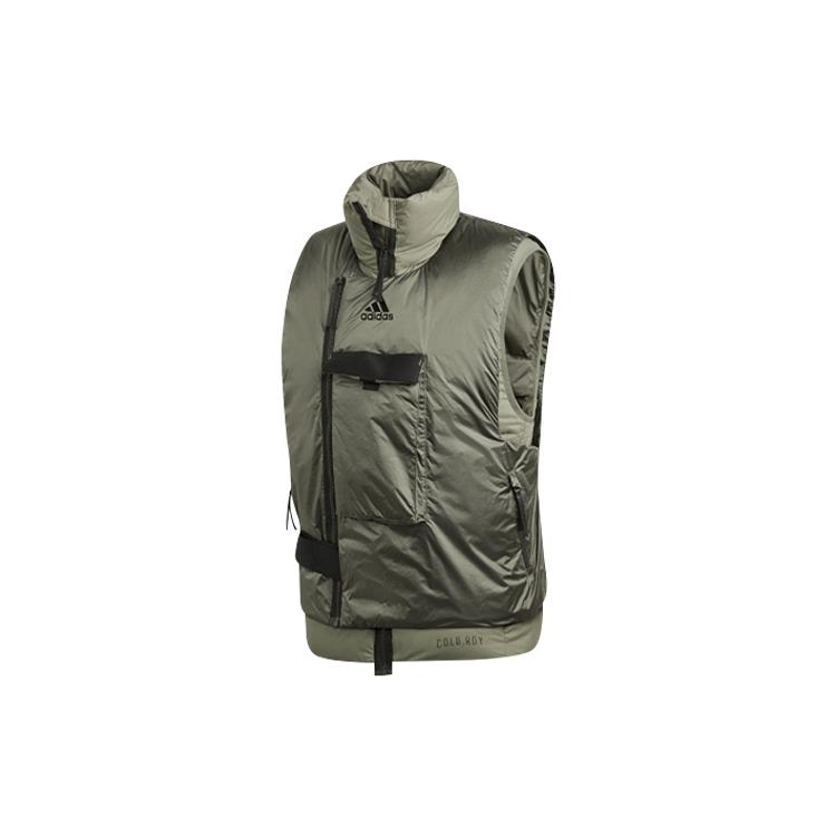 Жилеты Adidas Мужские Руины Зеленый Воротник-стойка Умеренный Другое FT2418 S