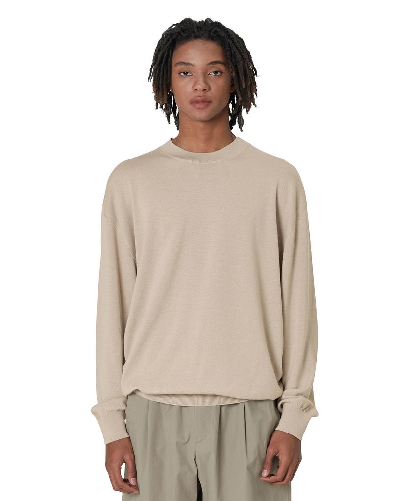 Beulaunyadeu 22Ss Crewneck Sweater, Sand