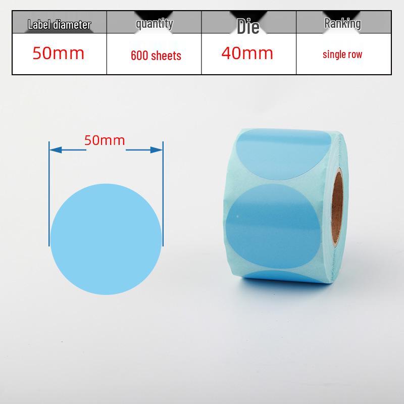 Waterproof Adhesive Thermal Barcode Stickers - Various Sizes