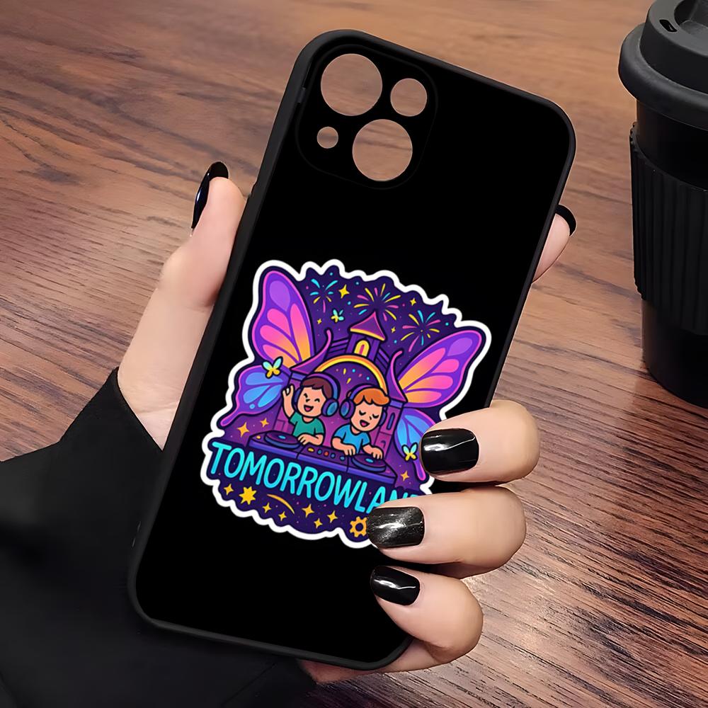 

T-TomorrowlandS Phone Case Matte Transparent For Iphone 16 15 Max 14 13 Mini 12 Pro 7 8 11 XR Xs X Plus Back Cover iPhone 14 Pro Max