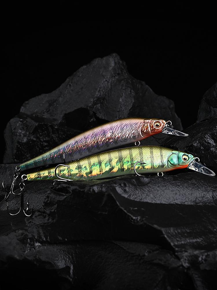 MEREDITH ITO Suspending Minnow 115mm 14.9g 1.8-2m Depth Treble Hooks Pike Bass ITO