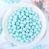 Acrylic Solid Color Round Beads for DIY Jewelry Bracelet Making